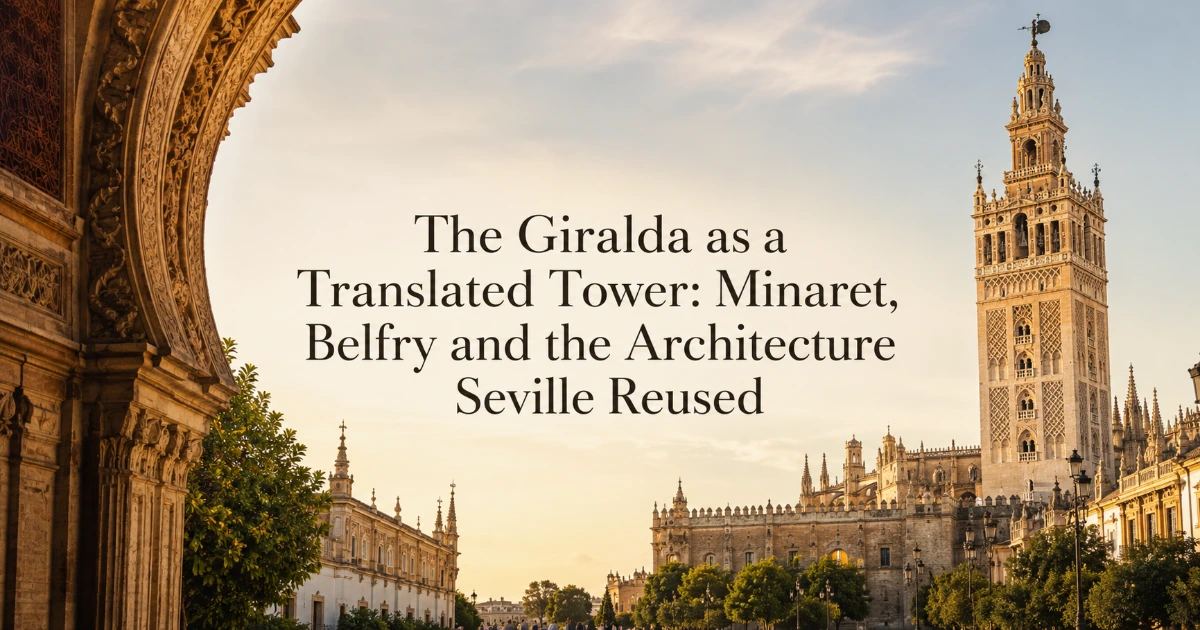seville — The Giralda as a Translated Tower: Minaret, Belfry and the Architecture Seville Reused