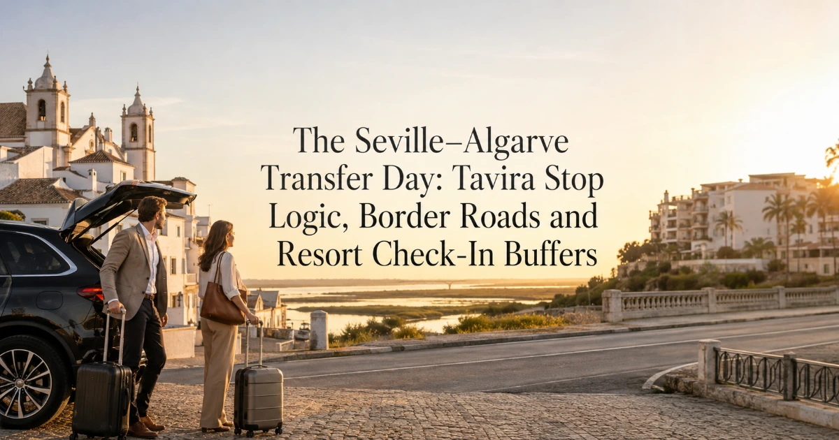 Seville — The Seville–Algarve Transfer Day: Tavira Stop Logic, Border Roads and Resort Check-In Buffers