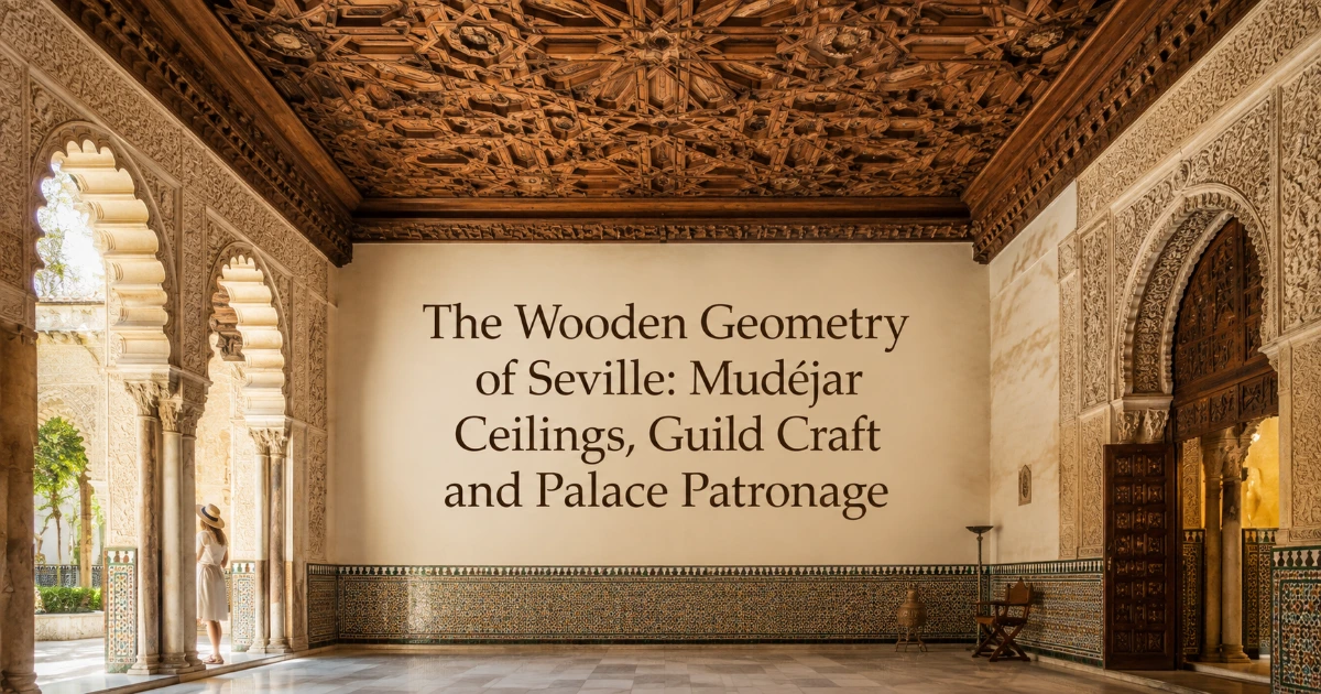 Seville — The Wooden Geometry of Seville: Mudéjar Ceilings, Guild Craft and Palace Patronage