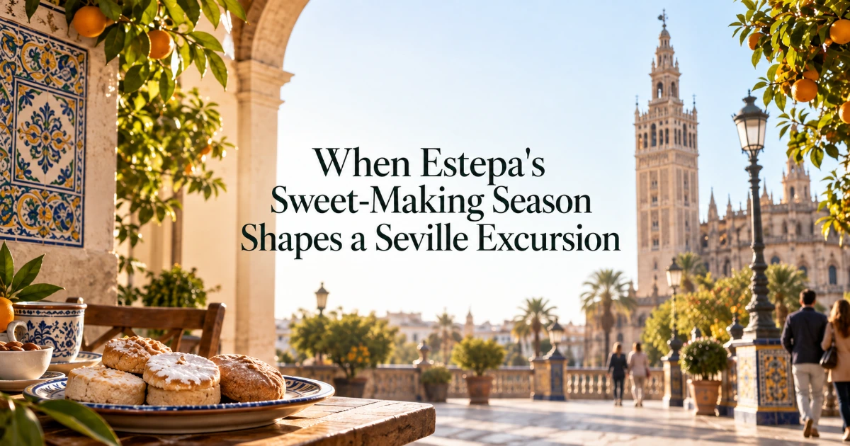Seville — When Estepa's Sweet-Making Season Shapes a Seville Excursion